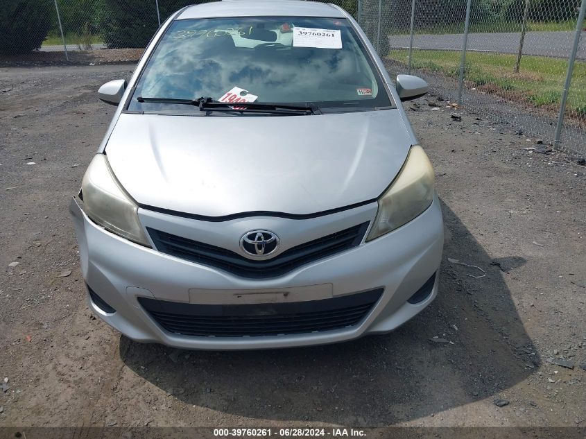 2012 Toyota Yaris VIN: JTDKTUD3XCD521171 Lot: 39760261