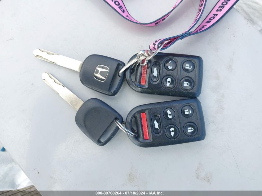 2010 Honda Odyssey Ex-L VIN: 5FNRL3H76AB096544 Lot: 39760264