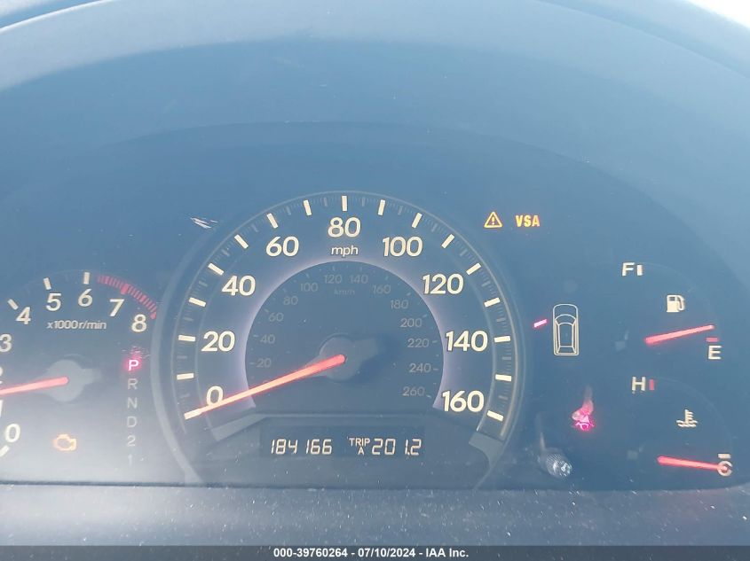 2010 Honda Odyssey Ex-L VIN: 5FNRL3H76AB096544 Lot: 39760264