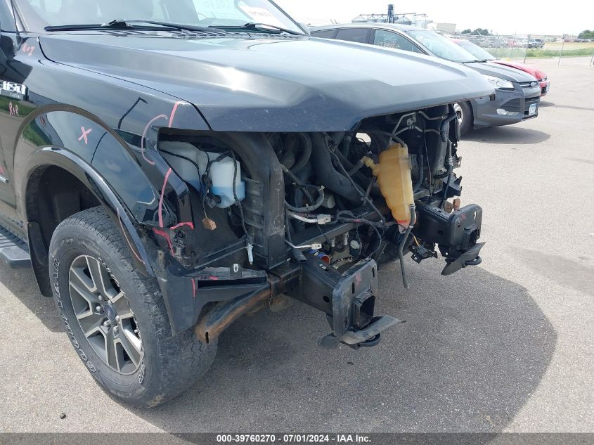 2016 Ford F-150 Lariat VIN: 1FTEW1EG0GFD27716 Lot: 39760270