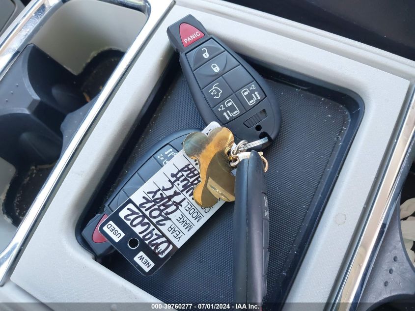 2012 Chrysler Town & Country Touring VIN: 2C4RC1BG4CR208648 Lot: 39760277