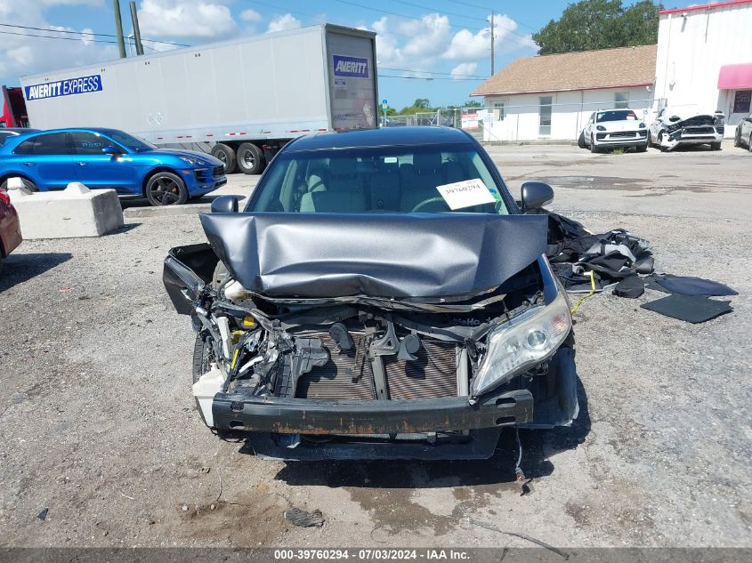 2011 Toyota Avalon Limited VIN: 4T1BK3DB5BU406301 Lot: 39760294
