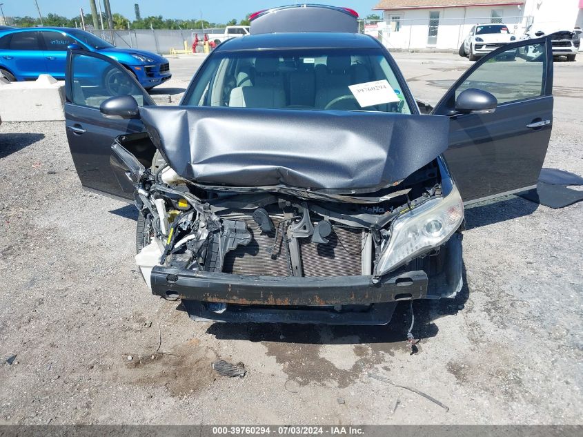 2011 Toyota Avalon Limited VIN: 4T1BK3DB5BU406301 Lot: 39760294