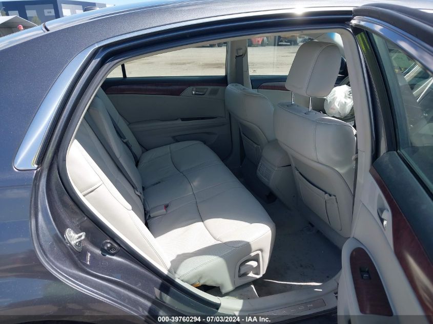 2011 Toyota Avalon Limited VIN: 4T1BK3DB5BU406301 Lot: 39760294