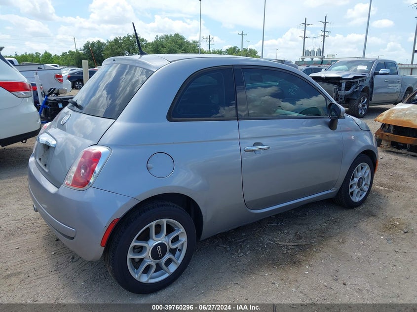 2015 Fiat 500 Pop VIN: 3C3CFFAR6FT523101 Lot: 39760296