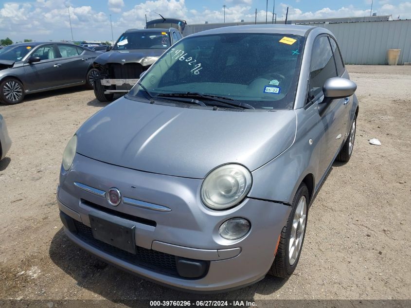 2015 Fiat 500 Pop VIN: 3C3CFFAR6FT523101 Lot: 39760296