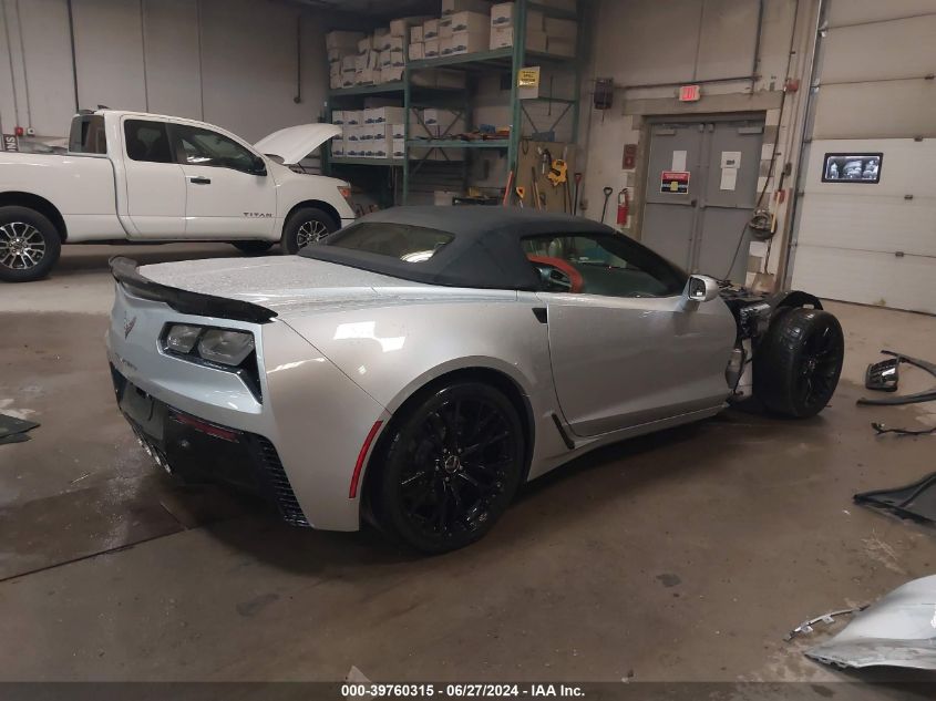 2015 Chevrolet Corvette Z06 VIN: 1G1YR3D69F5607186 Lot: 39760315