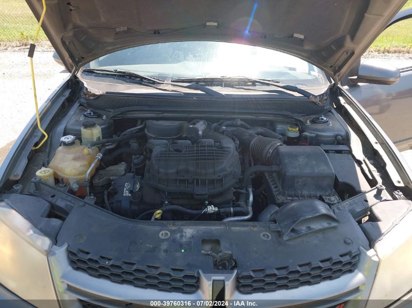 2013 Dodge Avenger R/T VIN: 1C3CDZBG0DN562333 Lot: 39760316