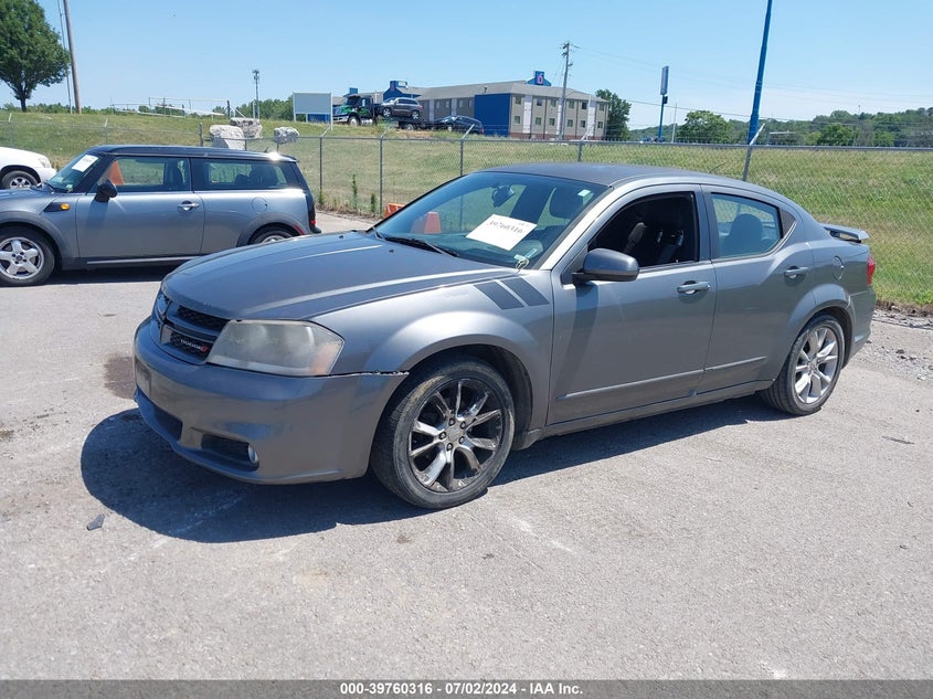 2013 Dodge Avenger R/T VIN: 1C3CDZBG0DN562333 Lot: 39760316