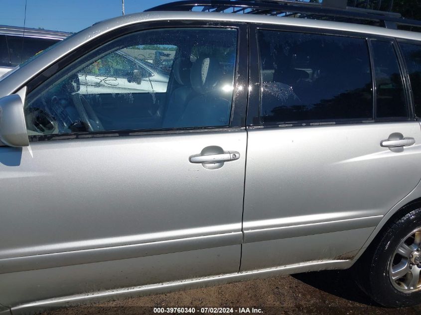 2005 Toyota Highlander V6 VIN: JTEDP21A050052831 Lot: 39760340