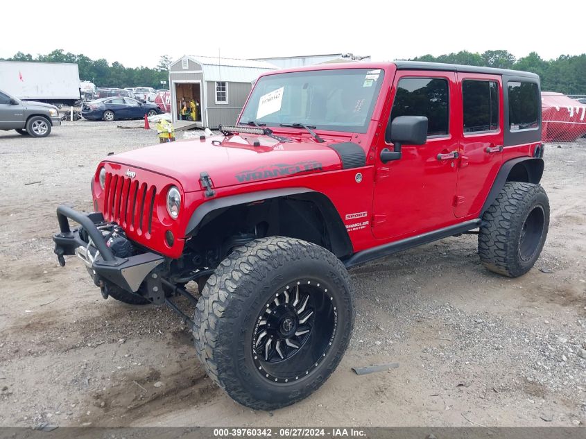 2010 Jeep Wrangler Unlimited Sport VIN: 1J4BA3H11AL175582 Lot: 39760342