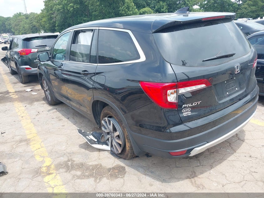 VIN 5FNYF5H53MB009605 2021 HONDA PILOT 2WD EX-L