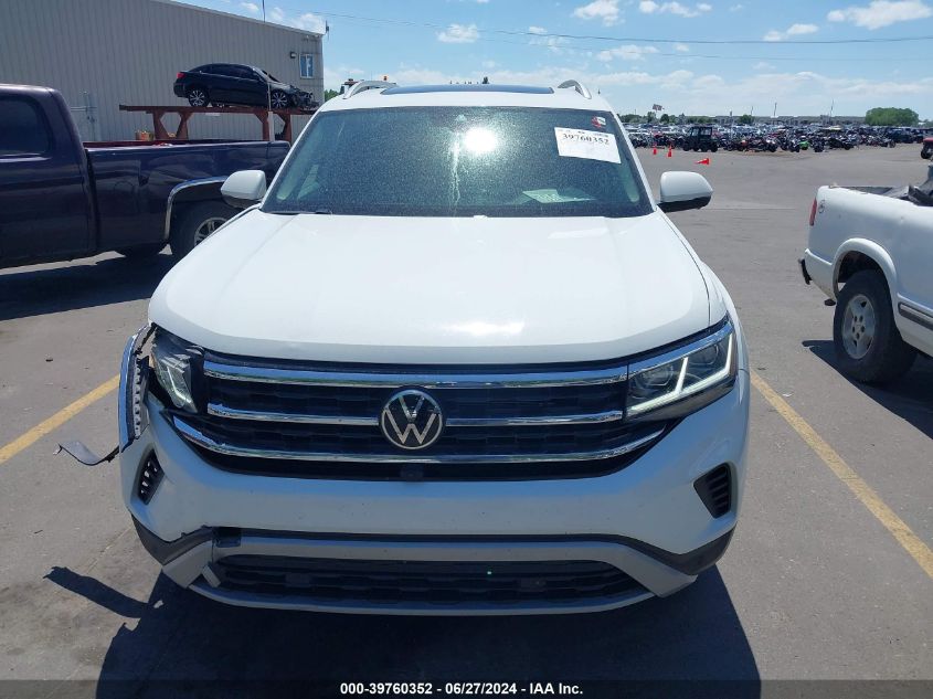 2021 Volkswagen Atlas 3.6L V6 Sel Premium VIN: 1V2TR2CA7MC506530 Lot: 39760352