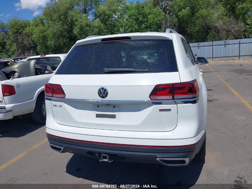 2021 Volkswagen Atlas 3.6L V6 Sel Premium VIN: 1V2TR2CA7MC506530 Lot: 39760352