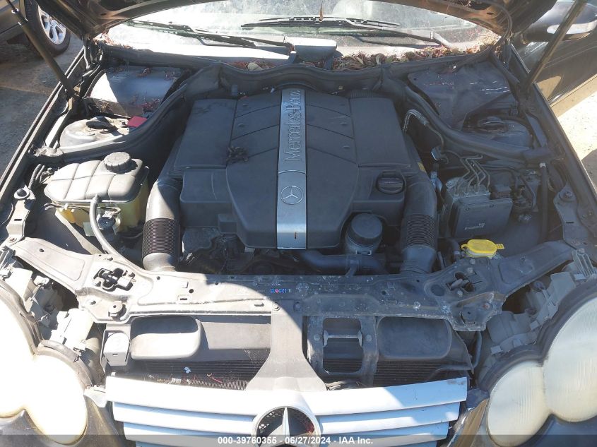 2003 Mercedes-Benz C 320 Sport VIN: WDBRN64J43A486713 Lot: 39760355