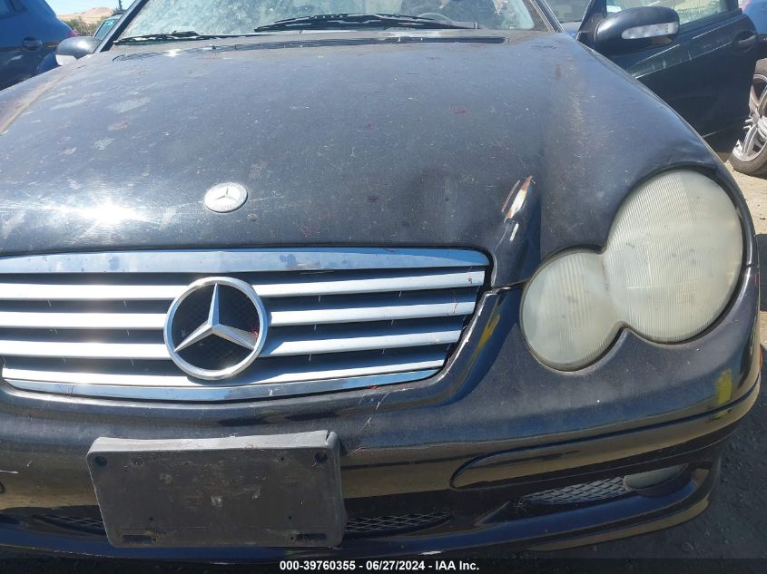 2003 Mercedes-Benz C 320 Sport VIN: WDBRN64J43A486713 Lot: 39760355