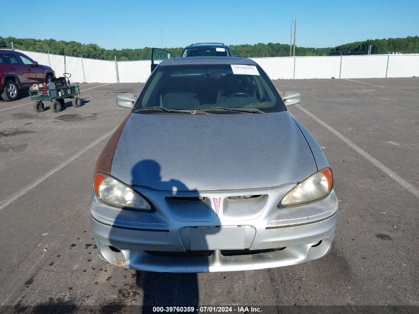 2001 Pontiac Grand Am Gt VIN: 1G2NW52E31C281208 Lot: 39760359