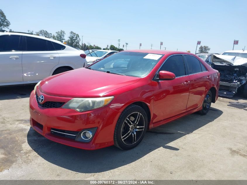 2013 Toyota Camry Se VIN: 4T1BF1FKXDU698634 Lot: 39760372