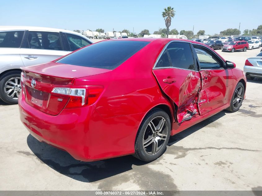 2013 Toyota Camry Se VIN: 4T1BF1FKXDU698634 Lot: 39760372