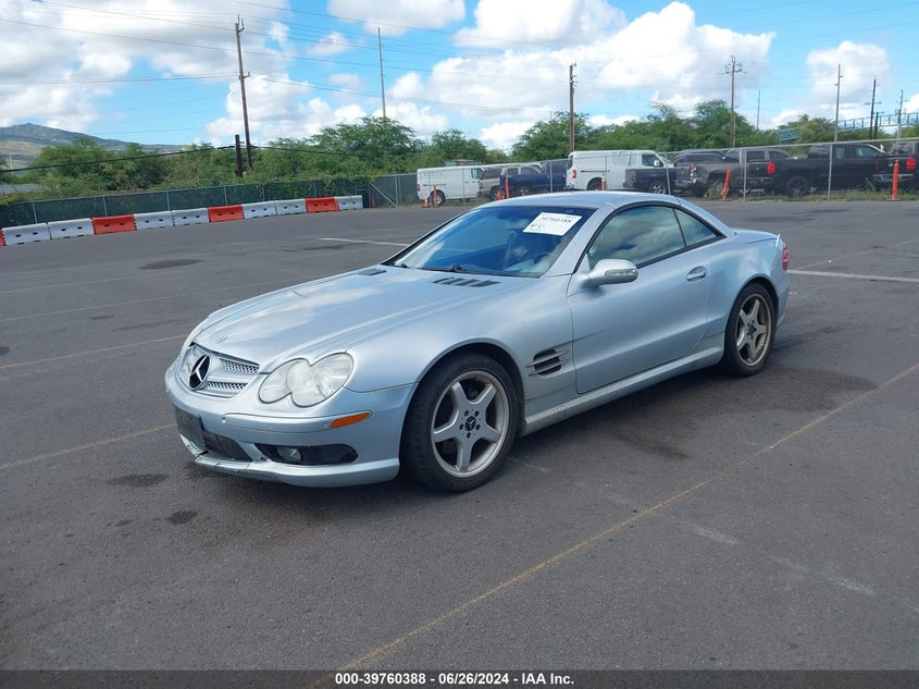 2003 Mercedes-Benz Sl 500 VIN: WDBSK75F63F028684 Lot: 39760388