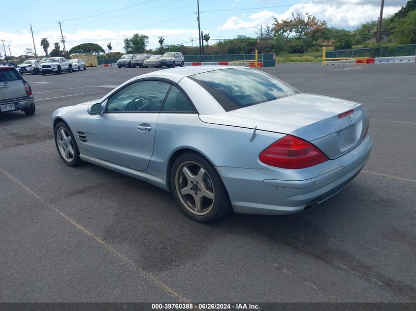 2003 Mercedes-Benz Sl 500 VIN: WDBSK75F63F028684 Lot: 39760388