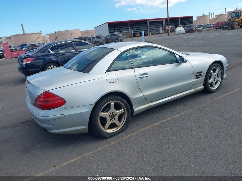 2003 Mercedes-Benz Sl 500 VIN: WDBSK75F63F028684 Lot: 39760388