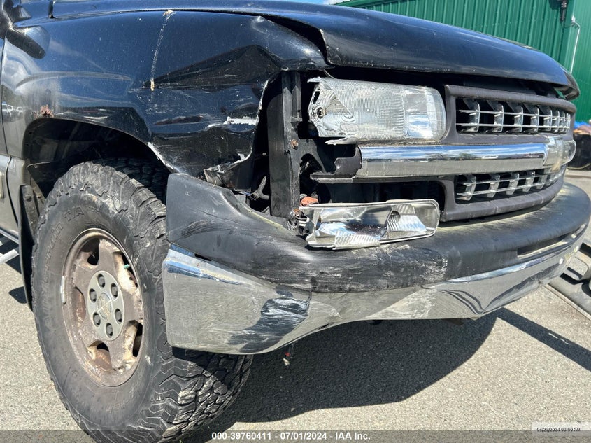 2002 Chevrolet Silverado 1500 Ls VIN: 1GCEK14T32Z326397 Lot: 39760411