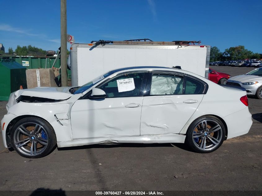 2016 BMW M3 VIN: WBS8M9C51G5D30368 Lot: 39760427