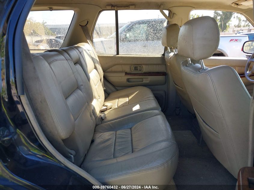 1998 Infiniti Qx4 VIN: JNRAR05Y1WW032289 Lot: 39760432