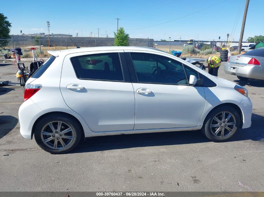 2014 Toyota Yaris VIN: JTDKTUD37ED588684 Lot: 39760437