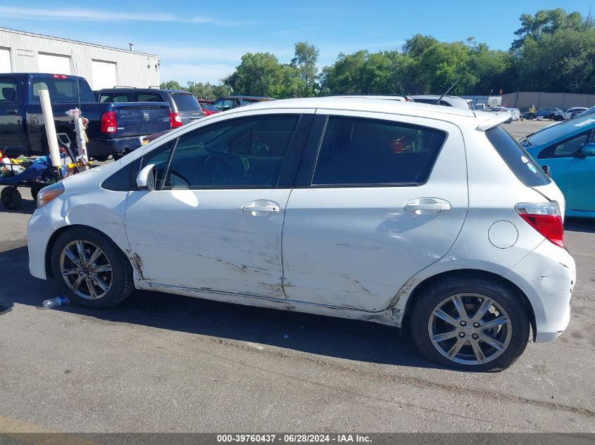 2014 Toyota Yaris VIN: JTDKTUD37ED588684 Lot: 39760437