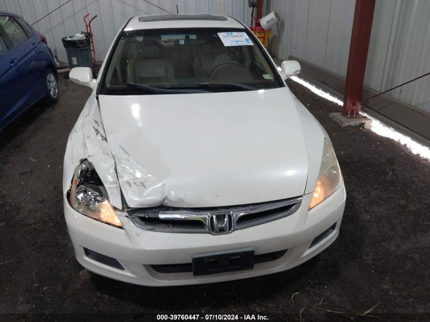 2006 Honda Accord Hybrid VIN: JHMCN36566C001324 Lot: 39760447