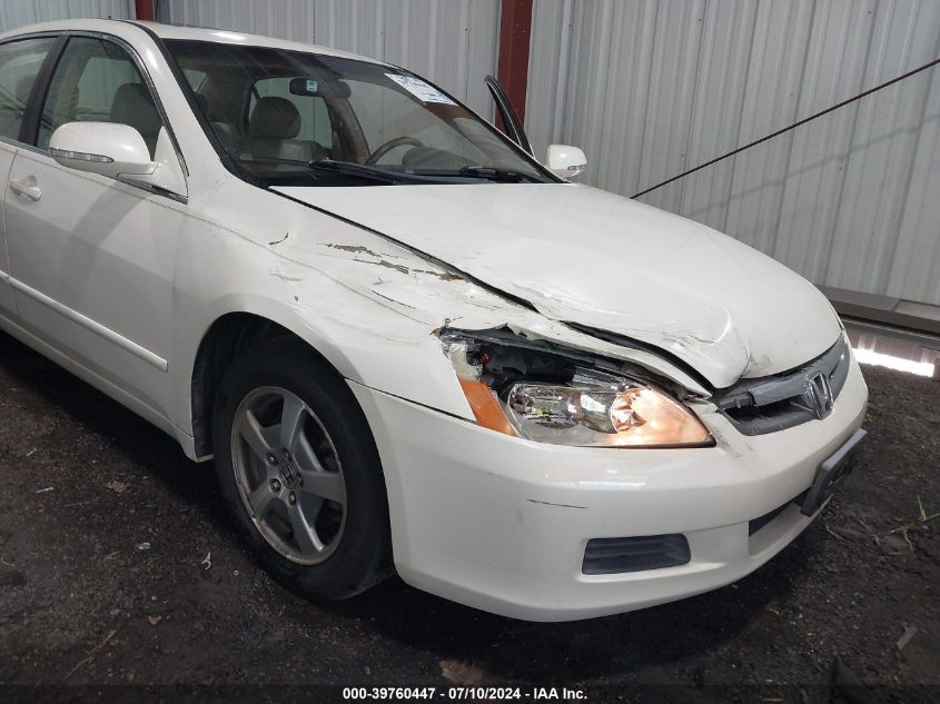 2006 Honda Accord Hybrid VIN: JHMCN36566C001324 Lot: 39760447