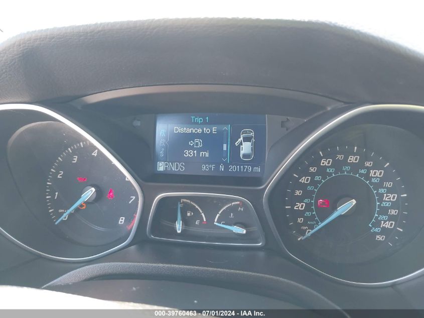 2012 Ford Focus Se VIN: 1FAHP3K27CL423309 Lot: 39760463