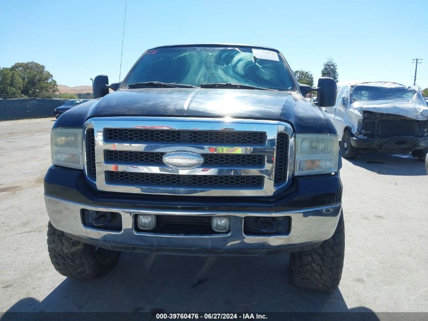 2005 Ford F-250 Lariat/Xl/Xlt VIN: 1FTSW21565EA86180 Lot: 39760476