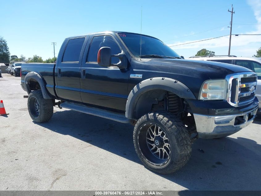 2005 Ford F-250 Lariat/Xl/Xlt VIN: 1FTSW21565EA86180 Lot: 39760476