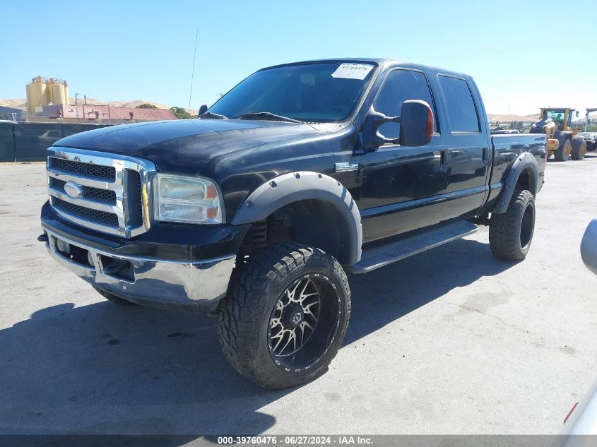 2005 Ford F-250 Lariat/Xl/Xlt VIN: 1FTSW21565EA86180 Lot: 39760476