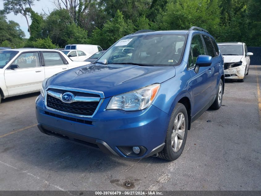 2015 Subaru Forester 2.5I Limited VIN: JF2SJARC3FH413843 Lot: 39760479