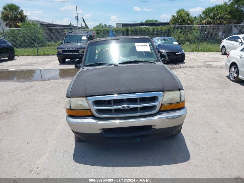 1999 Ford Ranger Xl/Xlt VIN: 1FTYR10C3XPB87681 Lot: 39760489