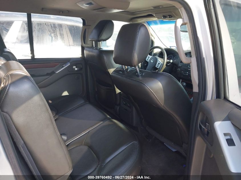 2011 Nissan Pathfinder Le VIN: 5N1AR1NN5BC607397 Lot: 39760492