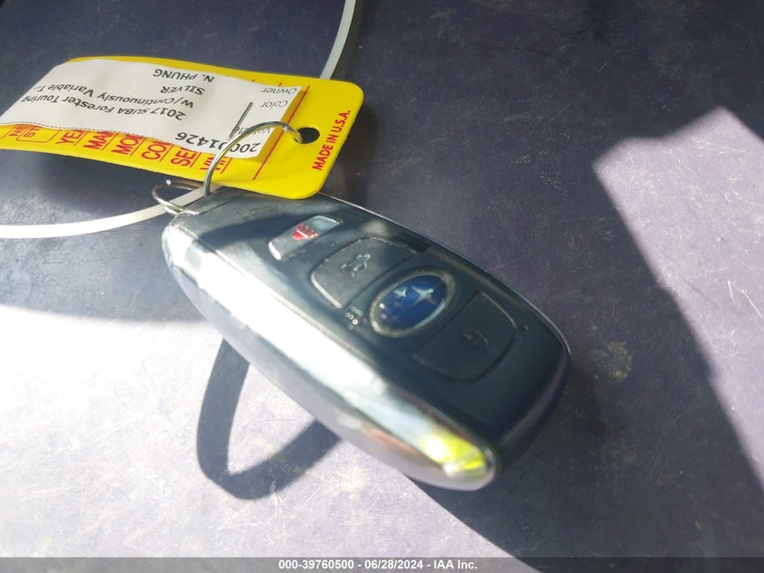 2017 SUBARU FORESTER 2.5I TOURING - JF2SJAWC3HH559912