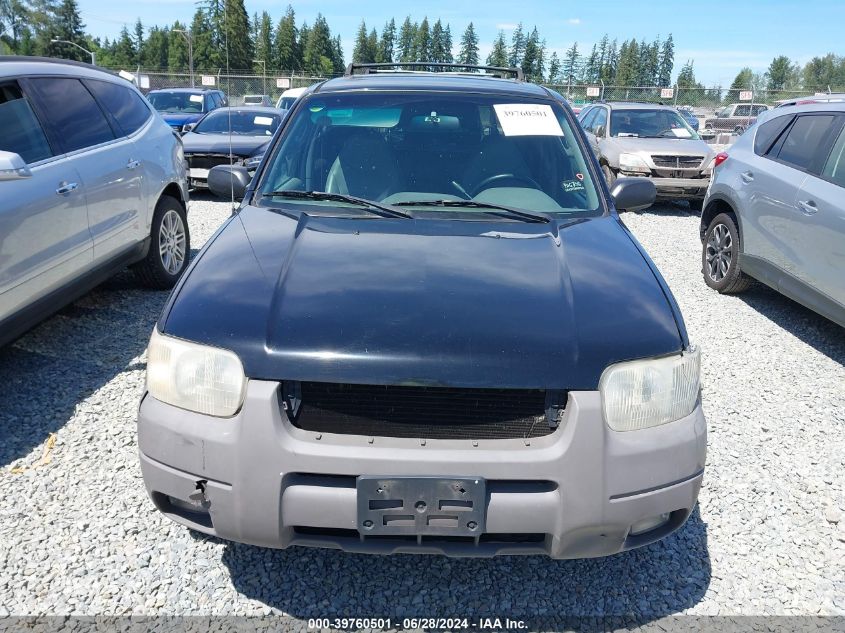 2001 Ford Escape Xlt VIN: 1FMYU04191KE77490 Lot: 39760501