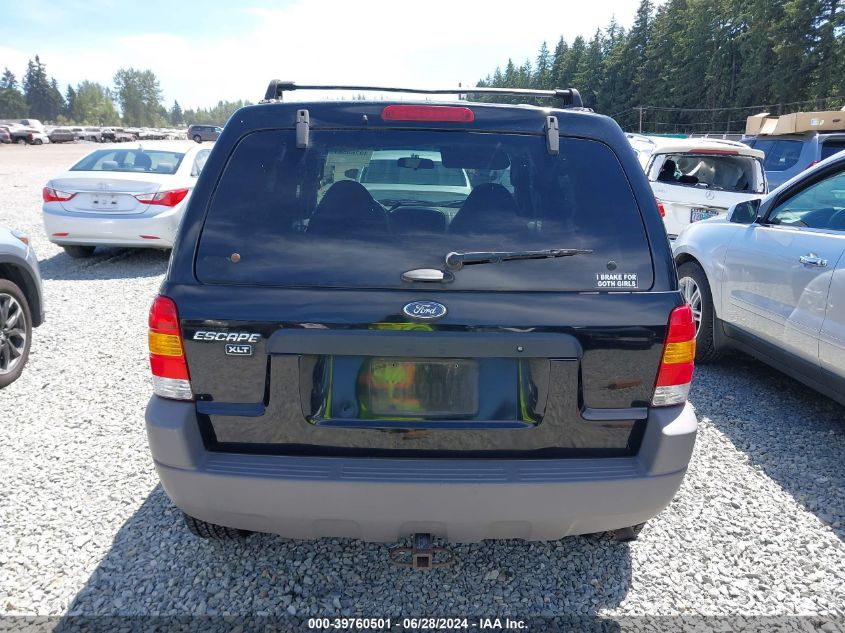 2001 Ford Escape Xlt VIN: 1FMYU04191KE77490 Lot: 39760501