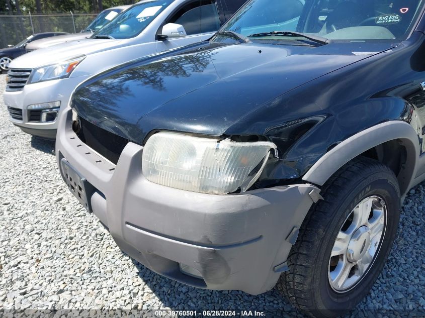 2001 Ford Escape Xlt VIN: 1FMYU04191KE77490 Lot: 39760501