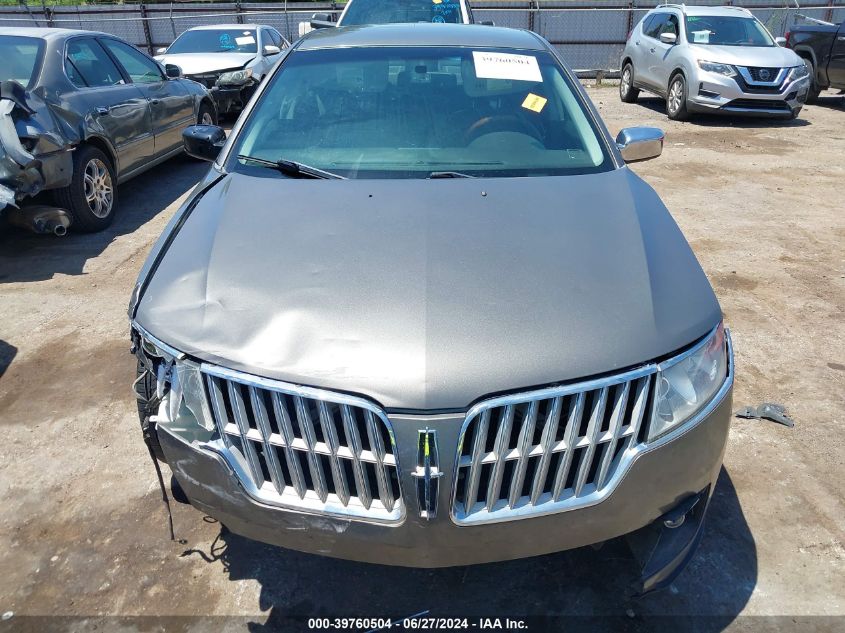 2012 Lincoln Mkz VIN: 3LNHL2GC9CR814623 Lot: 39760504