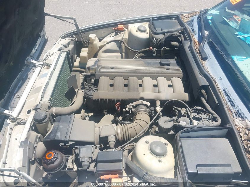 1992 BMW 525 I Automatic VIN: WBAHD631XNBJ73600 Lot: 39760509