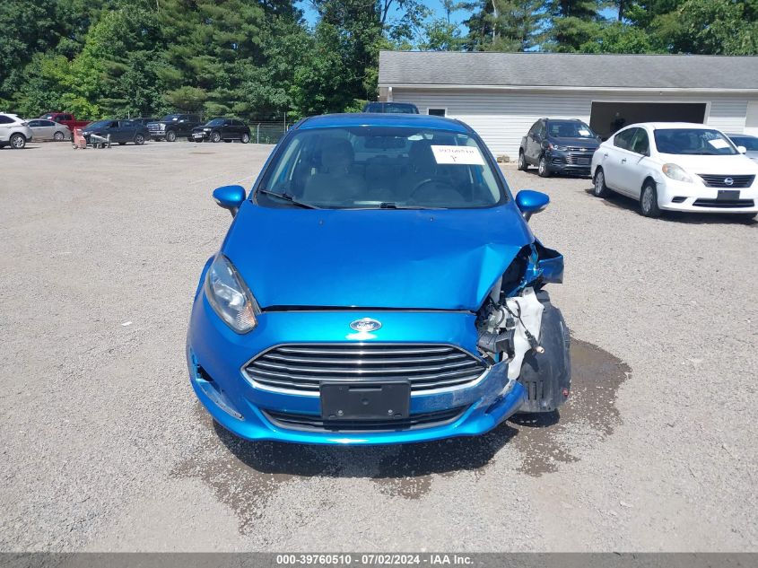 2016 Ford Fiesta Se VIN: 3FADP4BJ3GM167007 Lot: 39760510