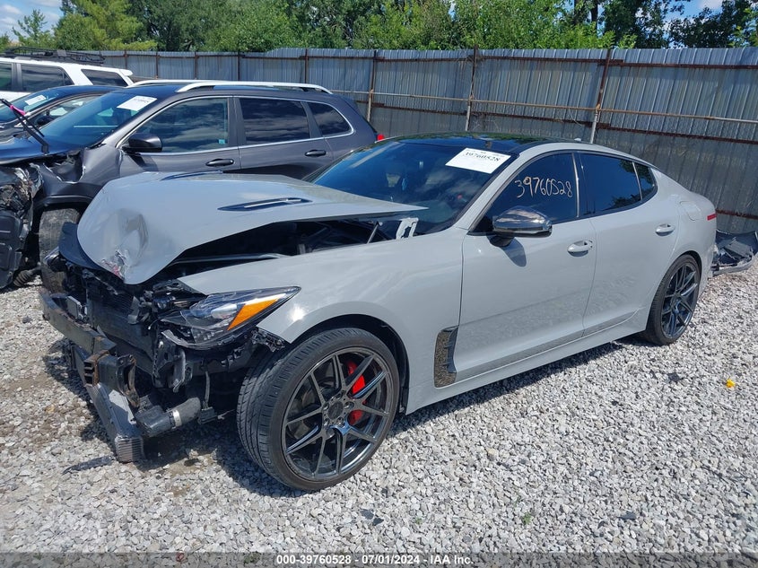 2018 Kia Stinger Gt2 VIN: KNAE55LC3J6020278 Lot: 39760528