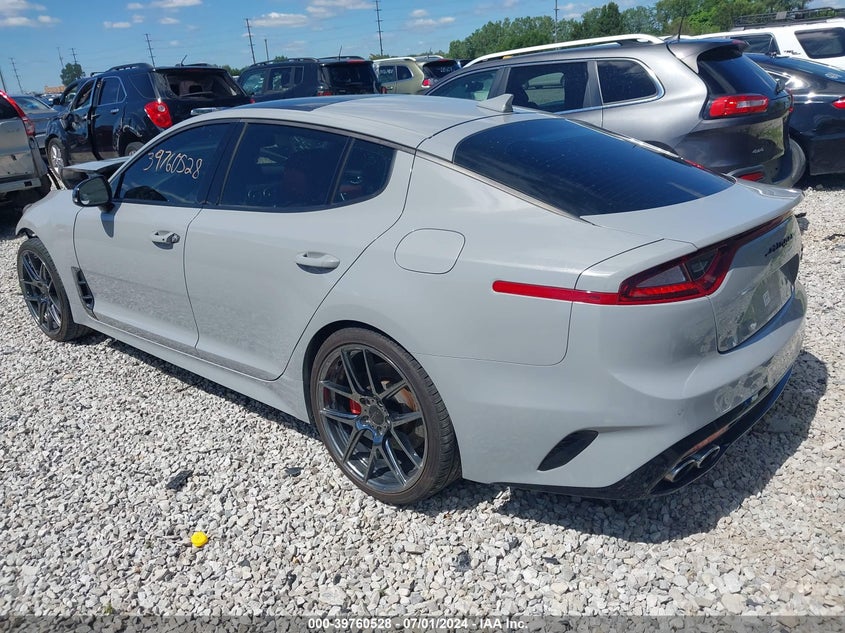 2018 Kia Stinger Gt2 VIN: KNAE55LC3J6020278 Lot: 39760528
