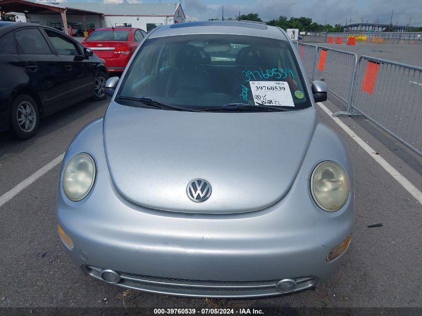 2001 Volkswagen New Beetle Gls 1.8L Turbo VIN: 3VWCC21C41M425239 Lot: 39760539